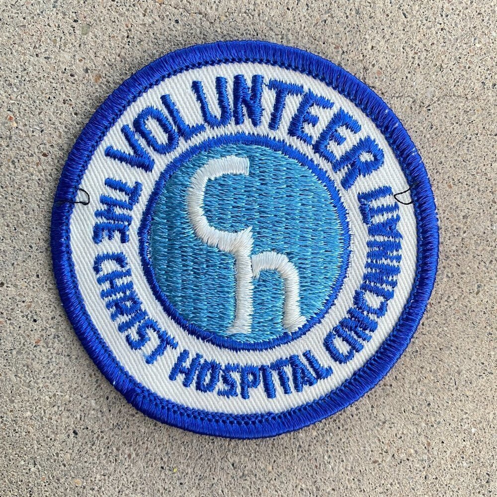 Christ Hospital Volunteer Appliqué Patch - Picture 9 of 13